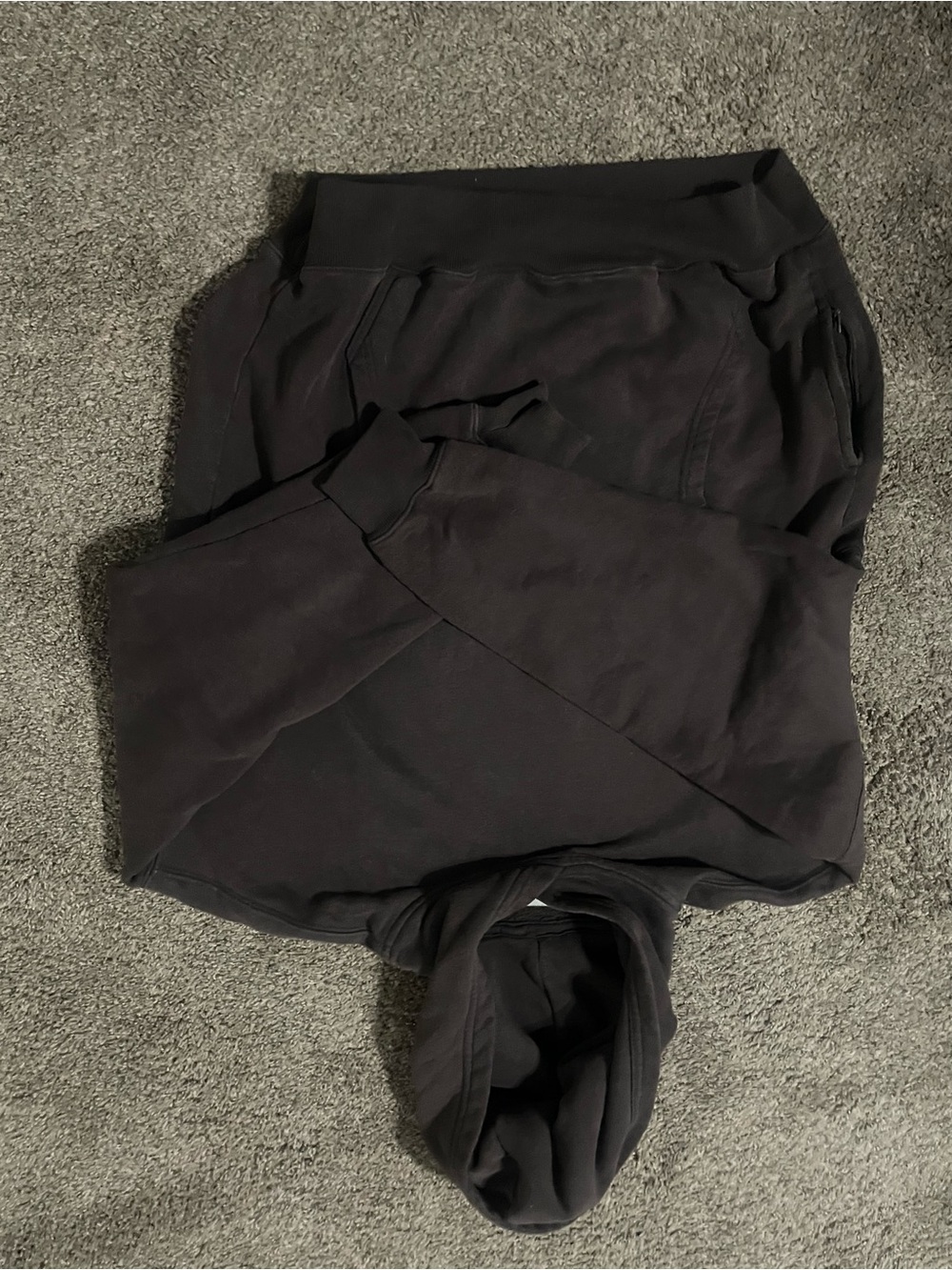 Hollister Charcoal Gray Pullover Hoodie